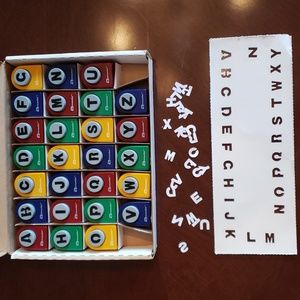 Armada Letters Punch Set A-Z Scrapbooking